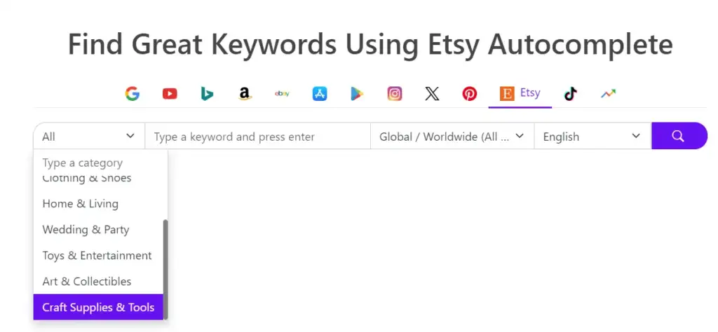 Keyword Tool